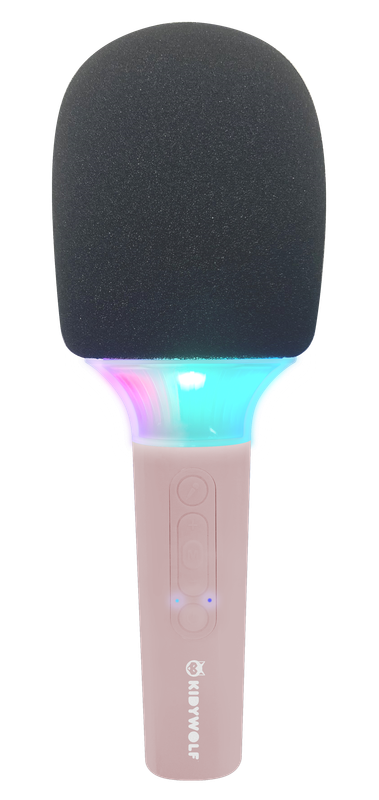 Kidywolf karaoke microfoon Kidymic – roze
