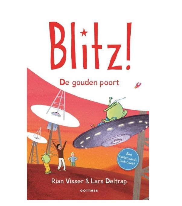 Blitz! 6 - De gouden poort-  Rian Visser- Leesboek AVI E4