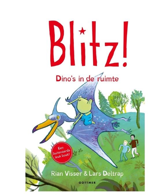 Blitz! 5 - Dino&#39;s in de ruimte- Rian Visser- Leesboek AVI E4/M5