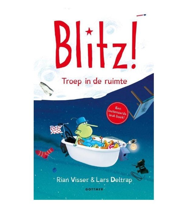 Blitz! 3 - Troep in de ruimte  -Rian Visser- Leesboek AVI M4