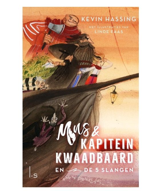 Mus en Kapitein Kwaadbaard 1 - Mus en kapitein Kwaadbaard en de 5 slangen