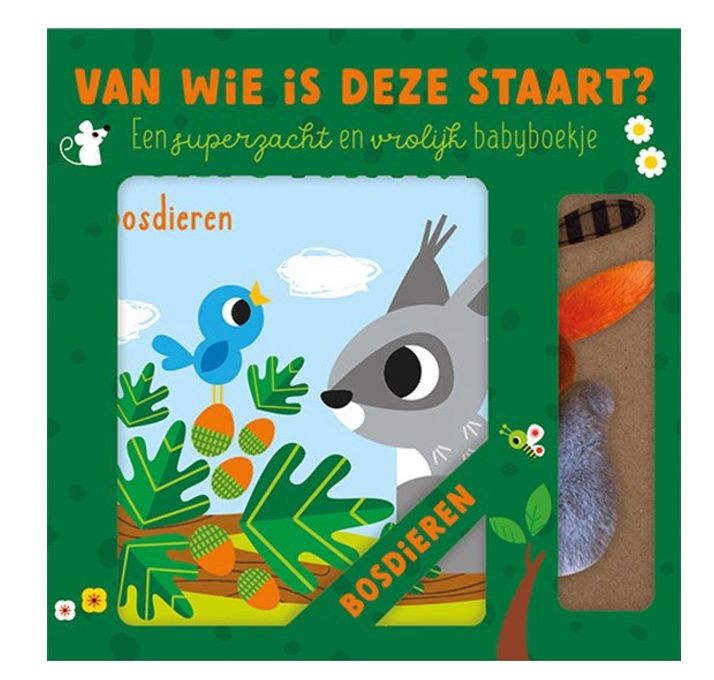 Van wie is deze staart? Bosdieren