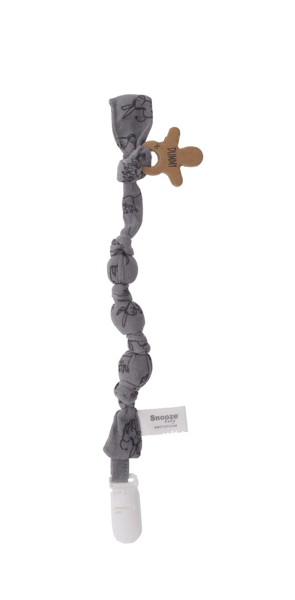 Pacifier cord Cloudy grey