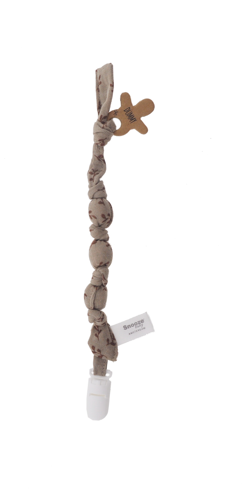 Pacifier cord Hazel brown