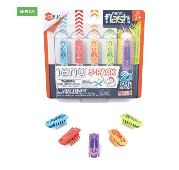 HEXBUG Nano Flash – 5-delige Set