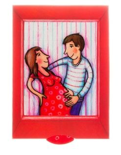 Bewegende kaart, kinderzege (in verwachting)
