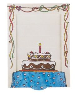 Bewegende kaart, varken (big) uit taart
