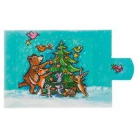 Bewegende kaart, kerstboom versieren #EK88 (HZT)