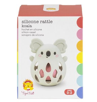Tiger Tribe Silicone Rattle - Koala.