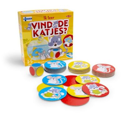 Tactic Vind de Katjes – Bordspel