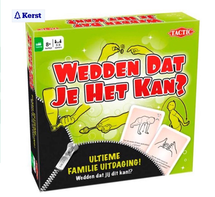 Tactic Wedden dat je het kan? - Bordspel