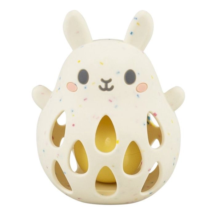 Silicone Rattle - Bunny
