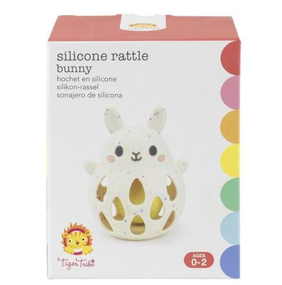 Tiger Tribe Silicone Rattle - Bunny
