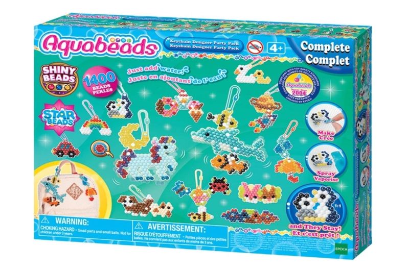 Aquabeads knutselset – Keychain Designer Party – sleutelhangers
