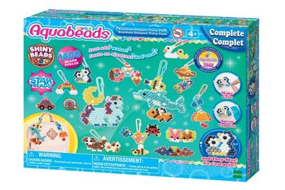 Aquabeads knutselset – Keychain Designer Party – sleutelhangers