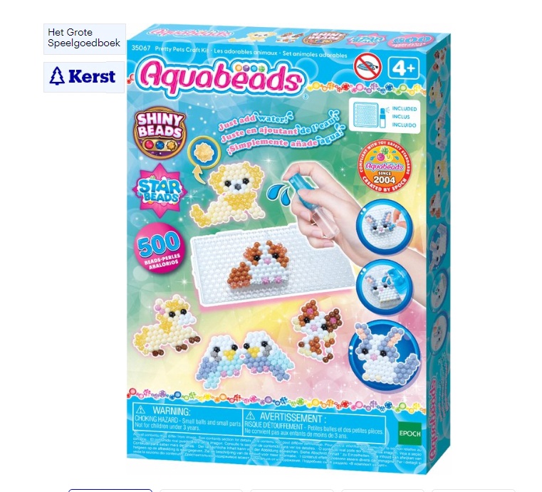 Aquabeads knutselset - Pretty Pets Craft Kit - huisdieren