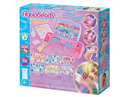 Aquabeads knutselset – veelkleurige nagelset
