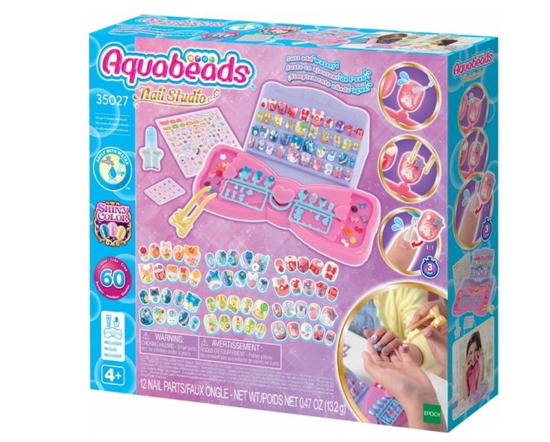 Aquabeads knutselset – veelkleurige nagelset