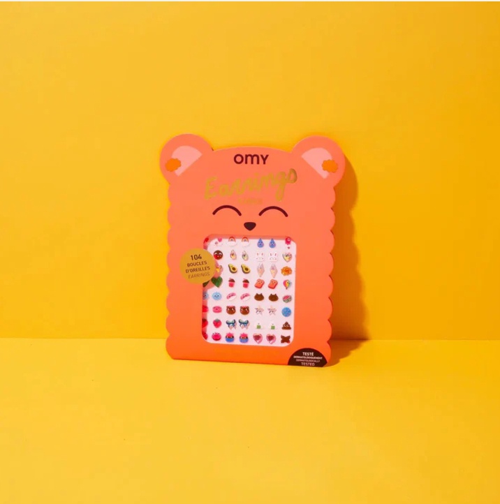 OMY sticker oorbellen KAWAII