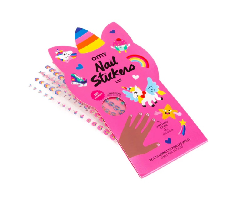 OMY nagelstickers Lily de Eenhoorn