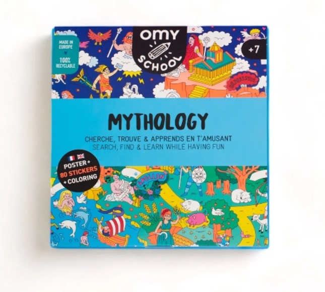 OMY School - Mythology poster