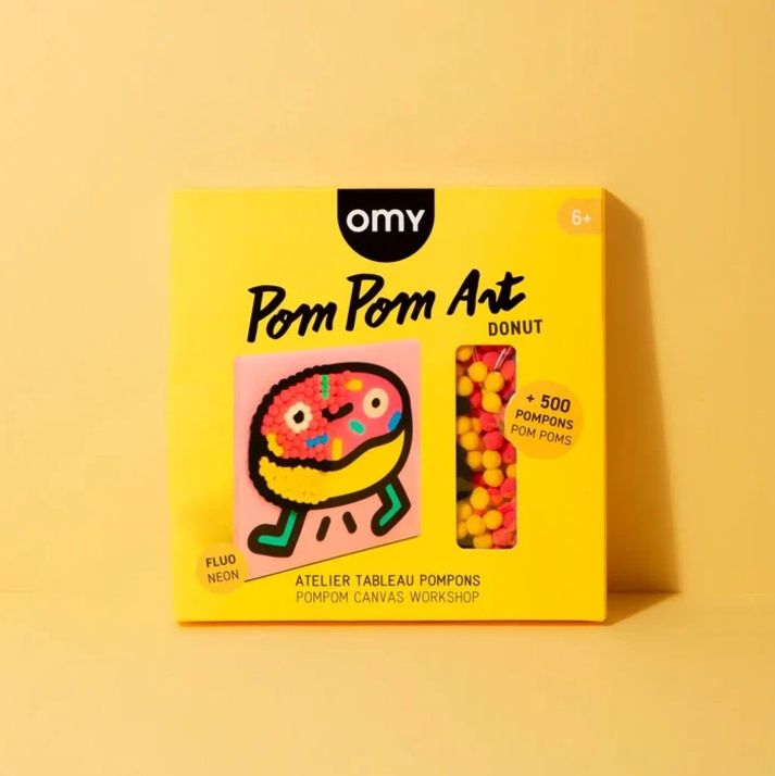 OMY Pom Pom Art – Donut workshop met 500 pompons