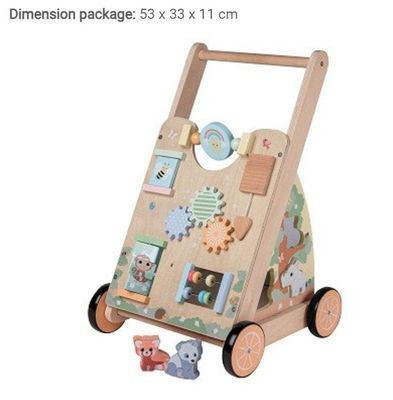 Jouéco The Wildies Family babyloopwagen