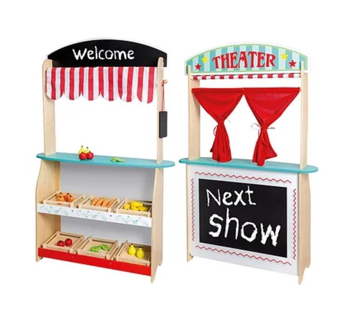 Jouéco theater en winkel – 2-in-1