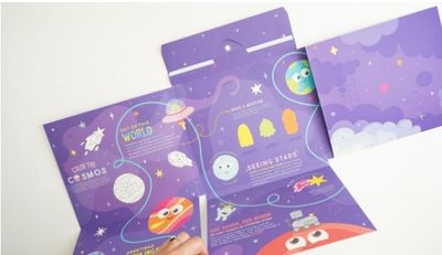 Glo Pals Galaxy Grips Antislip Badstickers