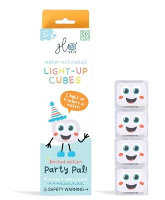 Glo Pals Party Lichtblokjes (4 stuks, multicolor)