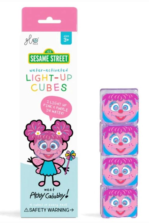 Glopals Light up cubes-4pc Abby