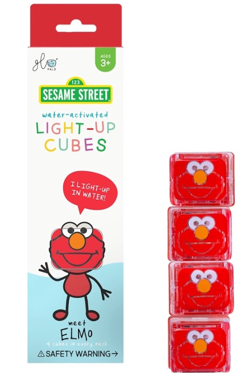 Glo Pals Elmo Lichtblokjes (4 stuks)