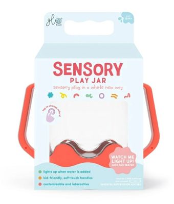 Glo Pals Sensory Play Cup Coral

