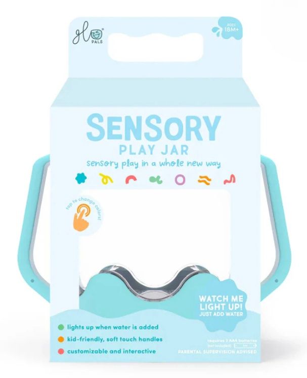 Glo Pals Sensory Play Cup Frosty Blue