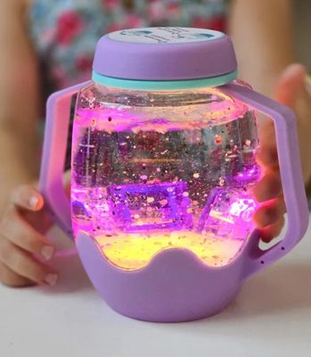 Glo Pals Sensory Play Cup Frosty Blue