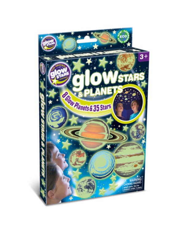 Brainstorm Glow Stars and Planets 43-delige set interieur