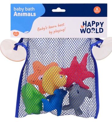 Happy World Badspeeltjes Set (6-delig)

