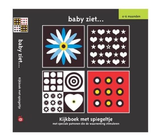 Baby ziet ... kijkboek met spiegeltje 0-6 maanden- kartonboekje