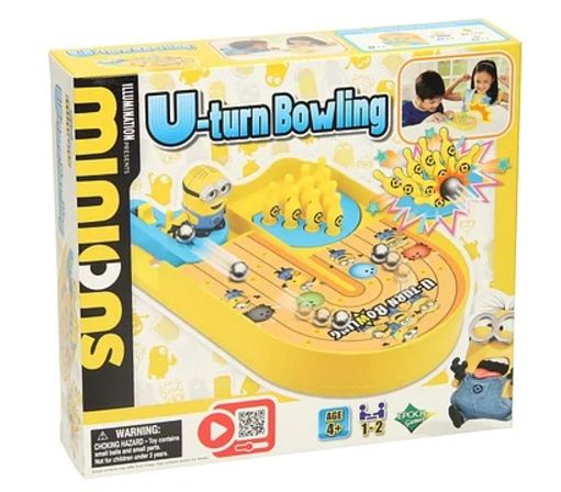 Epoch Games Minions U-bocht Bowling – behendigheidsspel met kegels