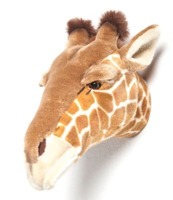 Wild &amp; Soft Dierenkop Giraf Robijn

