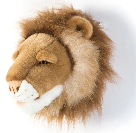 Wild &amp; Soft Dierenkop Leeuw Cesar