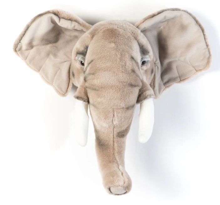 Wild &amp; Soft Dierenkop Olifant George