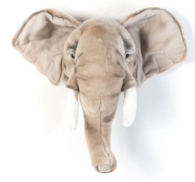 Wild &amp; Soft Dierenkop Olifant George