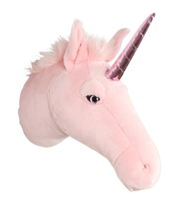 Wild &amp; Soft Dierenkop Roze Eenhoorn Julia
