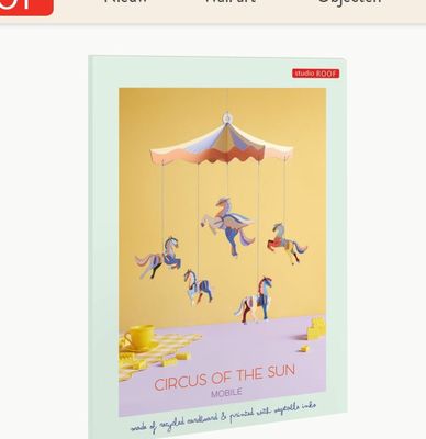 Studio ROOF Mobiel Circus poster
