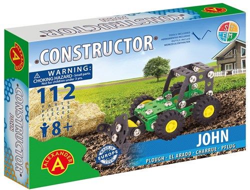 Alexander Toys Constructor John – Sneeuwschuiver 112-delig