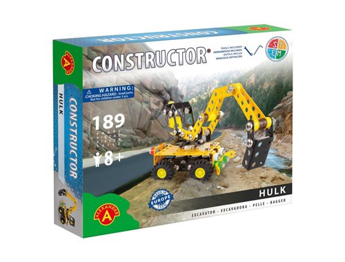 Alexander Toys Constructor Hulk graafmachine 189-delige bouwset - STEM speelgoed