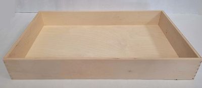 Alexander Toys houten speelbak 50 x 30 x 7 cm – sensorisch speelgoed

