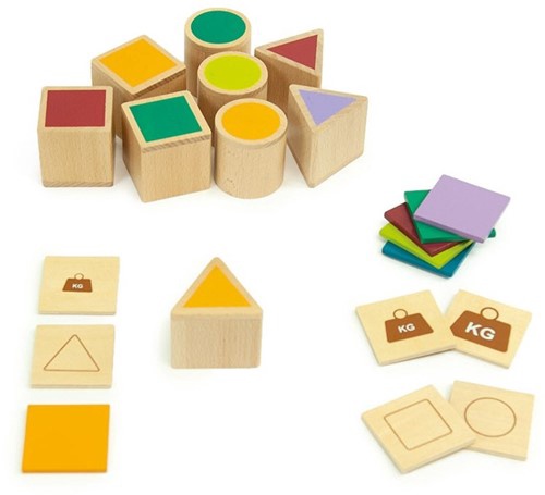 Andreu Toys Gewichten & Attributen Set - Bordspel