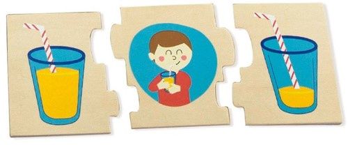 Andreu Toys educatieve puzzel tijdsvolgorde